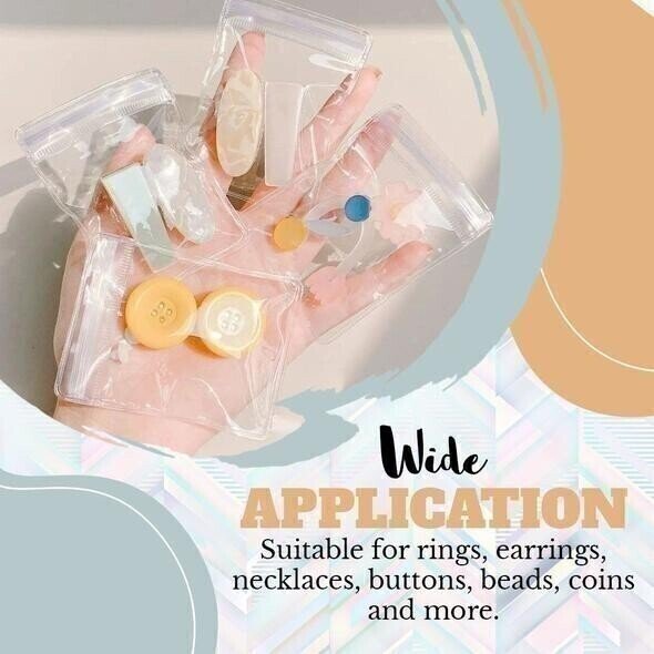 Jewelkase™ - Transparentes Schmuckaufbewahrungsbuch-Set