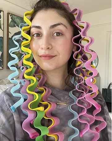 5+5 Gratis | Hitzefreie Spirallockenwickler™ — Mühelose, wunderschöne Locken, die Ihr Haar jedes Mal schützen
