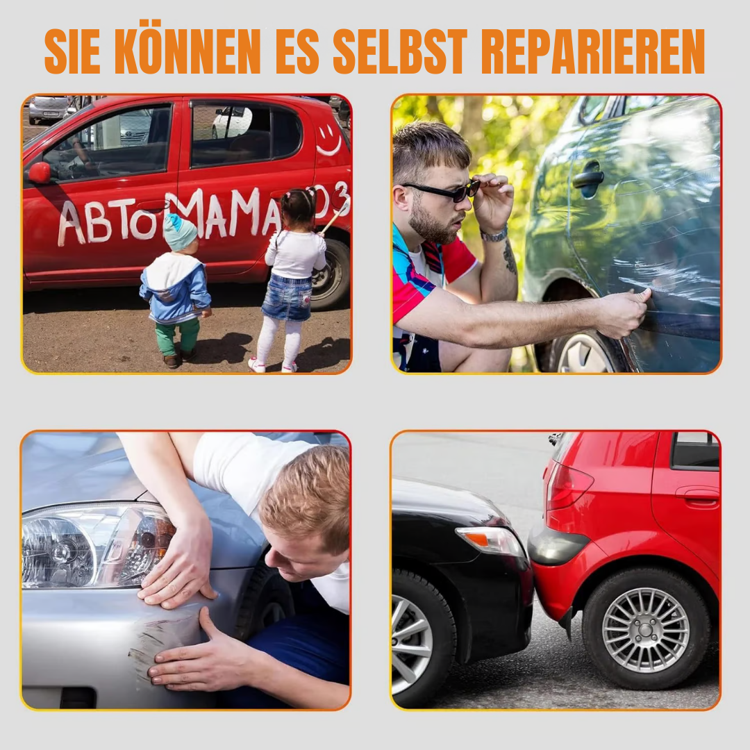 1+1 GRATIS | Reparo™ – Kratzer sofort entfernen für glänzenden Neuwagen-Glanz