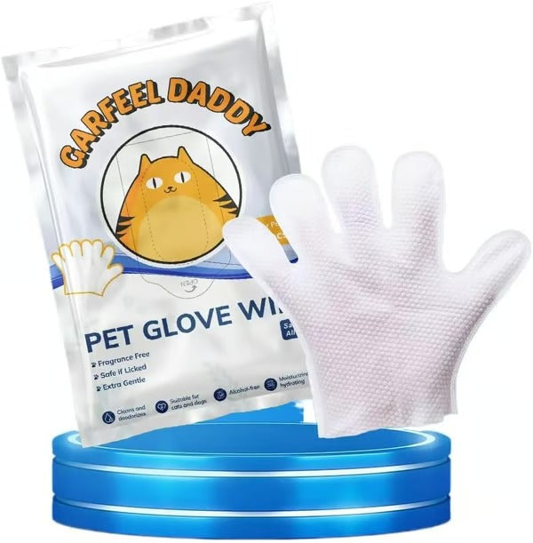 2+2 GRATIS | PawBreeze™ Fellpflegehandschuhe  — Halten Sie Ihr Haustier jederzeit und überall frisch und sauber