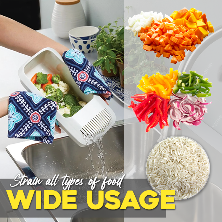 50% RABATT | EasyPasta - Hitzebeständiges Mikrowellen-Nudelsieb [Letzter Tag Rabatt]