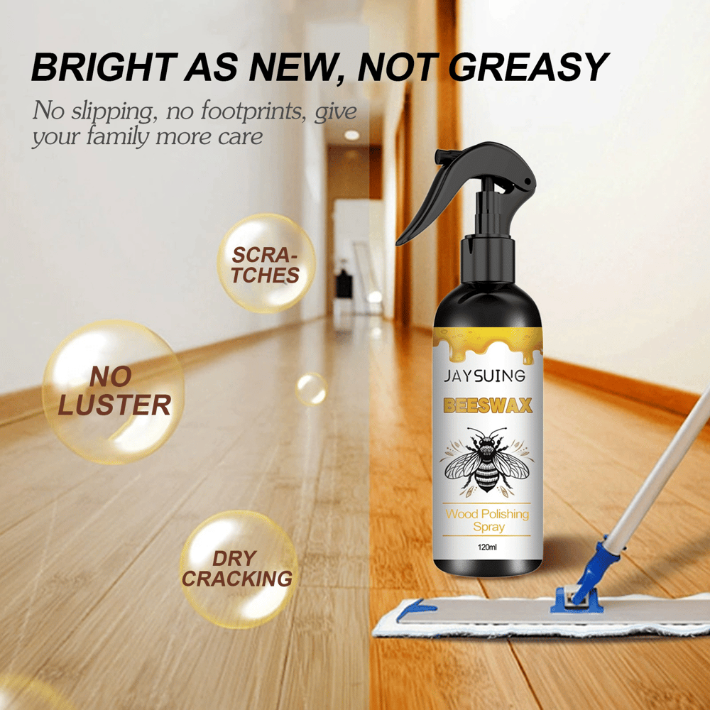 1+1 GRATIS | PureWoodLustre™ — Stellen Sie den natürlichen Glanz Ihres Holzes sofort wieder her, sicher für Familie und Haustiere