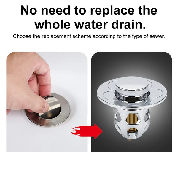 SinkStrainer™ - Waschtisch Sieb Bausatz (50% RABATT)