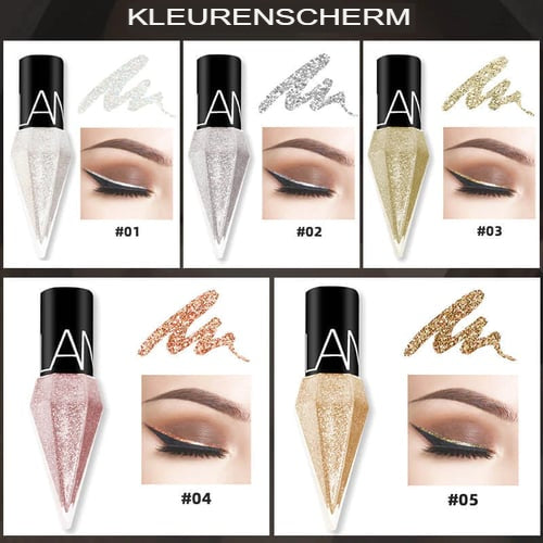 Flüssiger Eyeliner mit Diamant