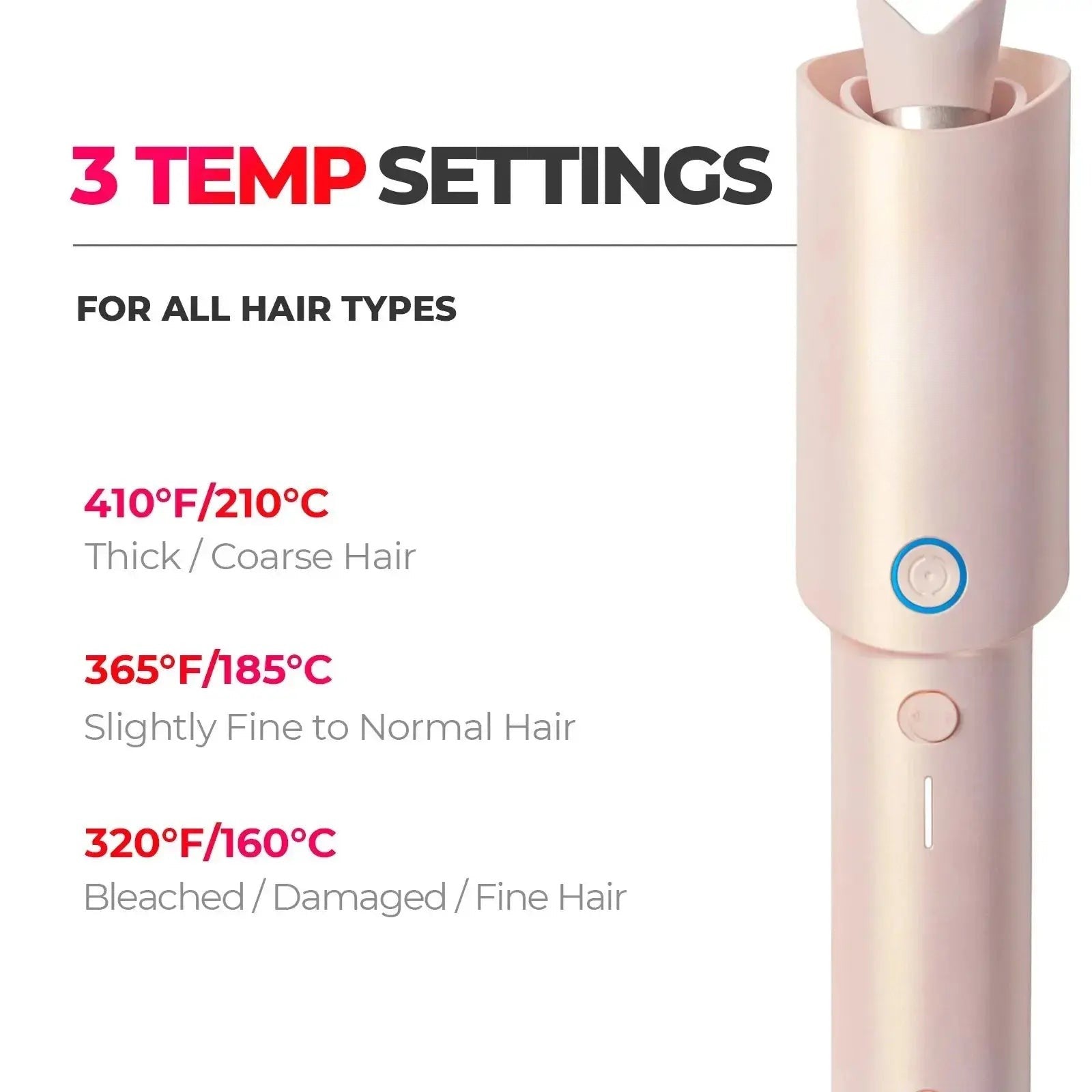 50% RABATT TEMPORÄR | AutoCurl™ | Makellose Locken im Handumdrehen!