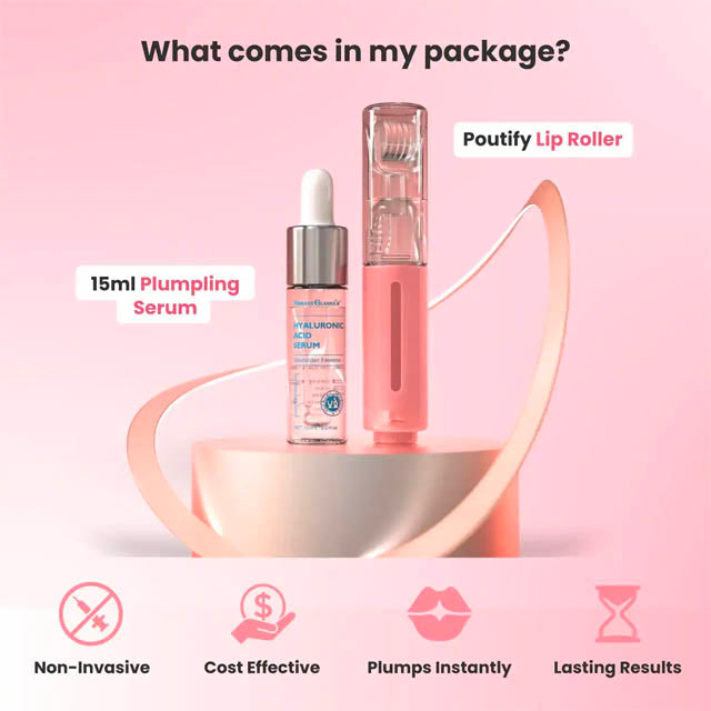 VoluFleur™ Lippenroller – Natürliche volle Lippen, die selbstbewusst strahlen, ganz ohne Schmerzen