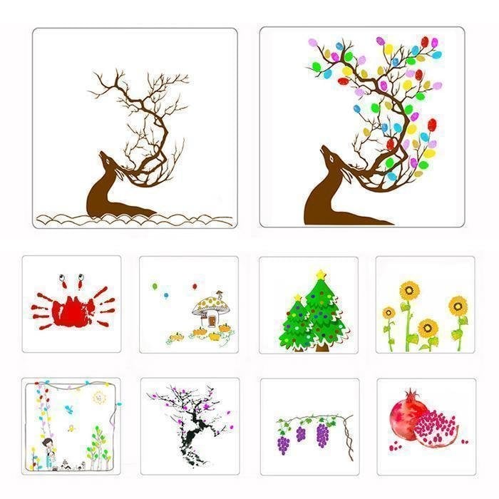 BrilliDazzle™ Finger Painting Set – Entfachen Sie sofort die Kreativität und das Selbstvertrauen Ihres Kindes