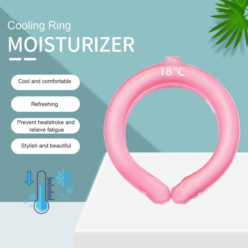 Kühlring, um im Sommer cool zu bleiben