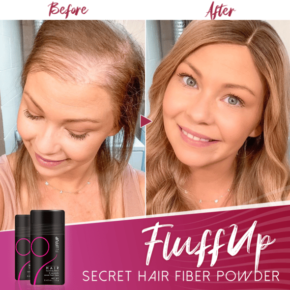 1+1 Gratis | FluffUp™ - Geheimes Haarfaser-Pulver!