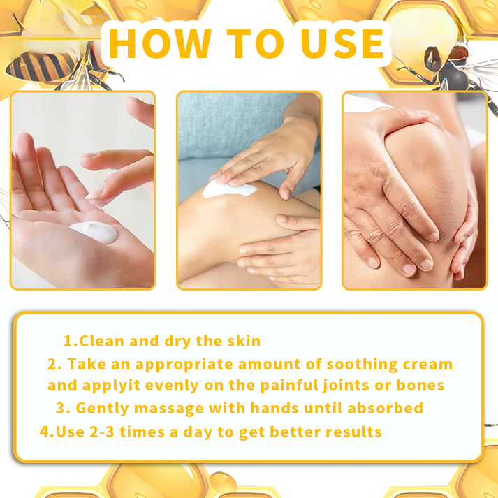 1+1 Gratis | TAILEDEN™ Bienengift Gelenktherapie Schmerzgel – Befreie dich von Schmerzen und erlange aktive Freude zurück