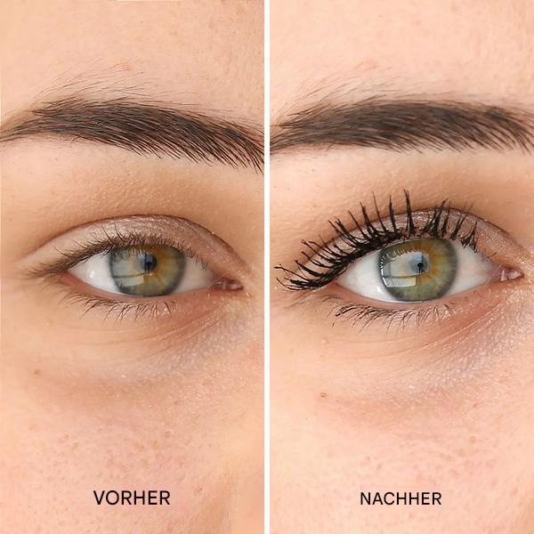 1+1 Gratis | Geheime Wimpernverlängerung™ Genießen Sie mit dieser Mascara den ganzen Tag lang klumpenfreie und wischfeste Wimpern