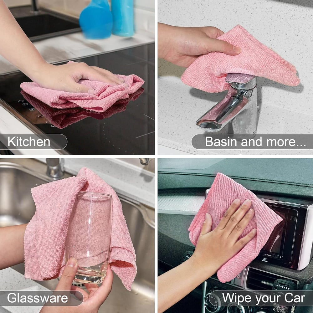 Wiederverwendbare Mikrofasertücher – Handtuchrolle