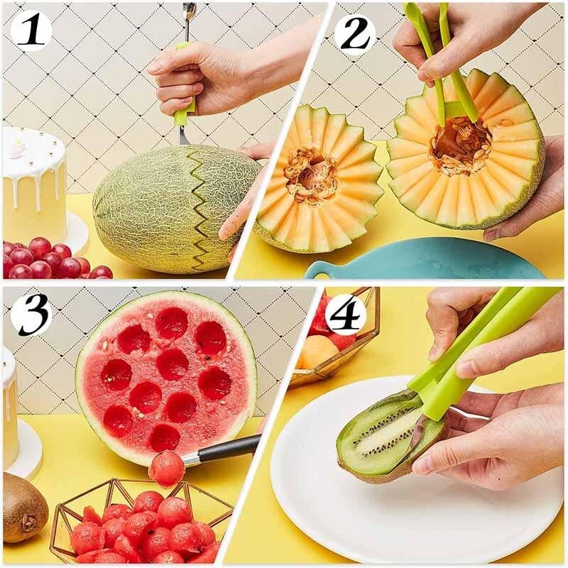 SlicePro™ - 4-in-1-Obstmesser (50% RABATT)