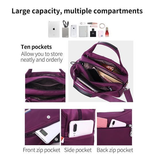 Securella™ - Modesicher Diebstahlschutz-Handtasche