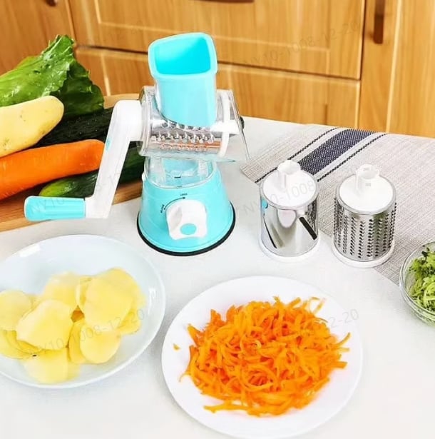 SliceMasterPro™ – Schneiden, Zerkleinern & Reiben mit Geschwindigkeit und Sicherheit bei jeder Anwendung