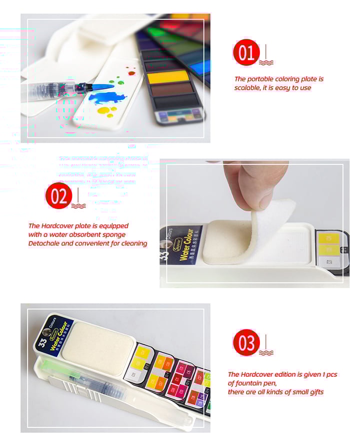 PaintMate™ – Praktisches Aquarell-Reiseset