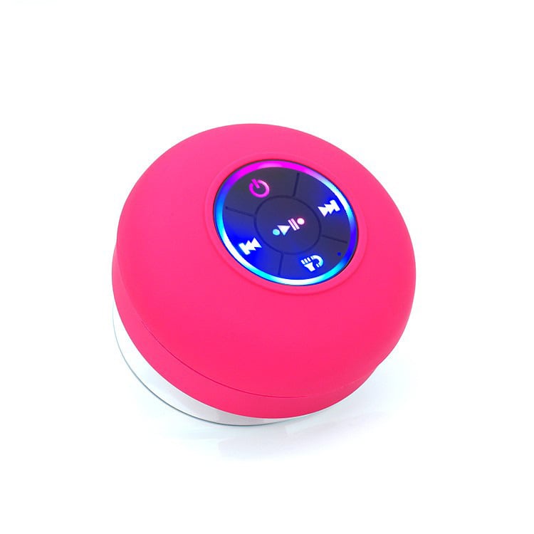 Wasserfester Bluetooth-Duschlautsprecher – Superstarkem Wand-Saugnapf