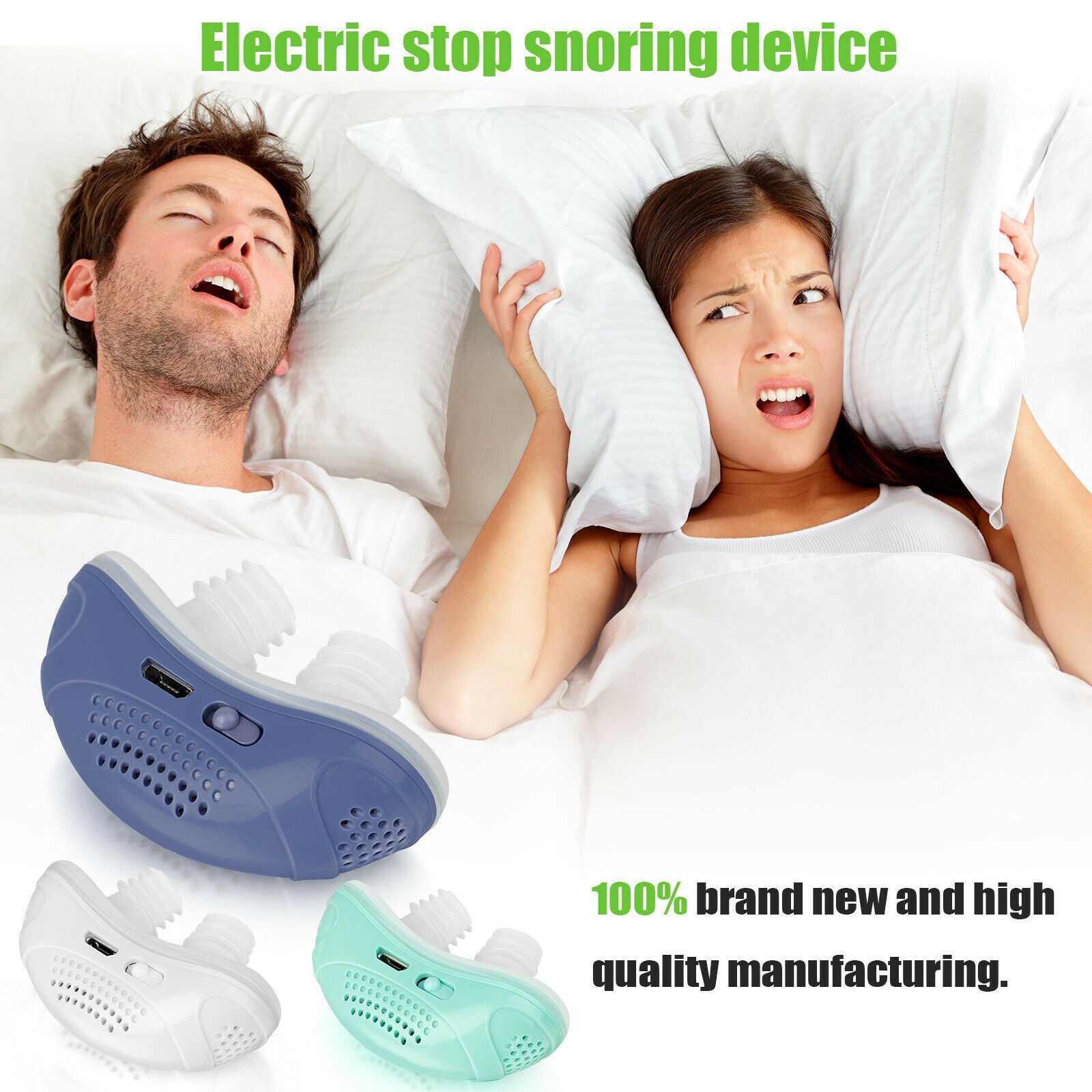 Snooze™ - Elektrisches Mini-Gerät gegen Schnarchen