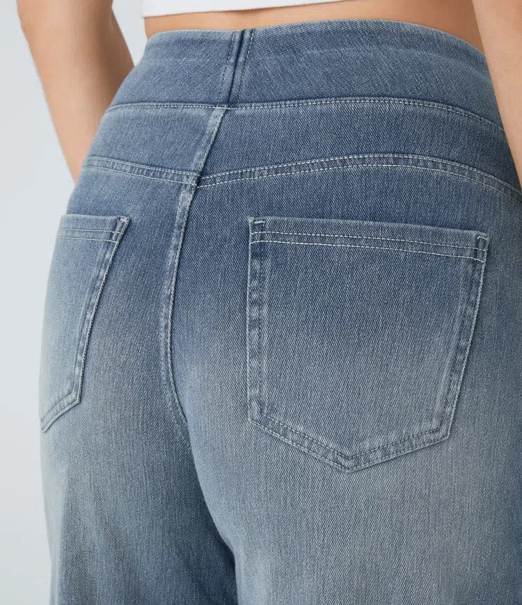 Mel™ - Bequeme Jeans mit hohem Bund