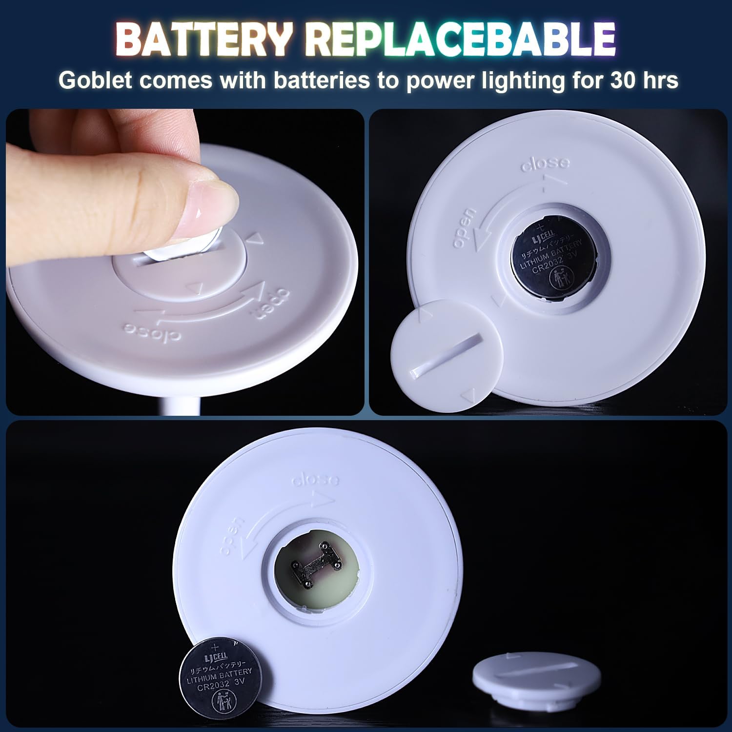 GlowSip | LED Party-Leuchtende Wein- & Champagnergläser