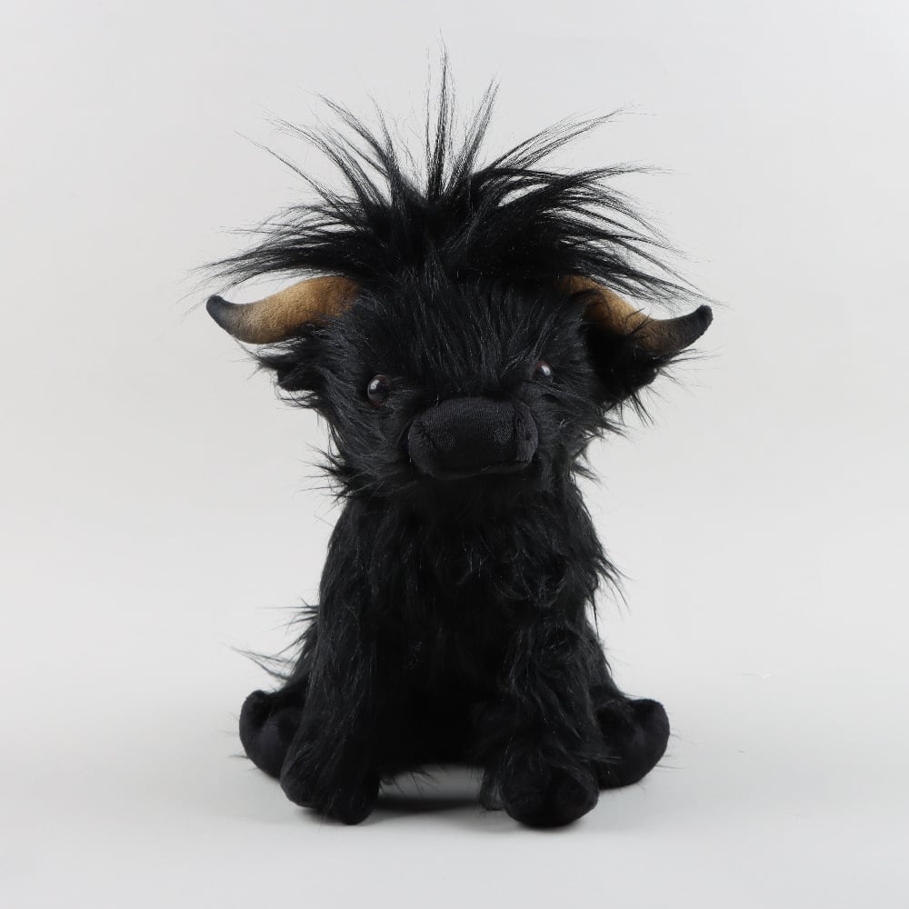 Ökologischer Scottish Highland Cow Plüsch – Ihr weicher, treuer Begleiter