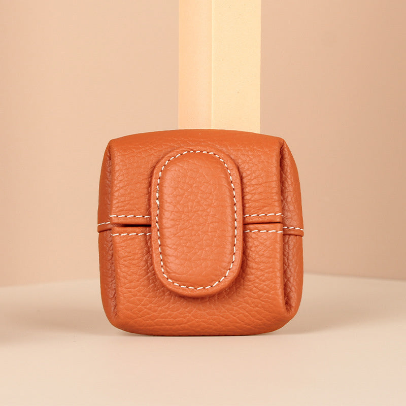 Elegante Mini-Leder-Geldbörse für den Alltag