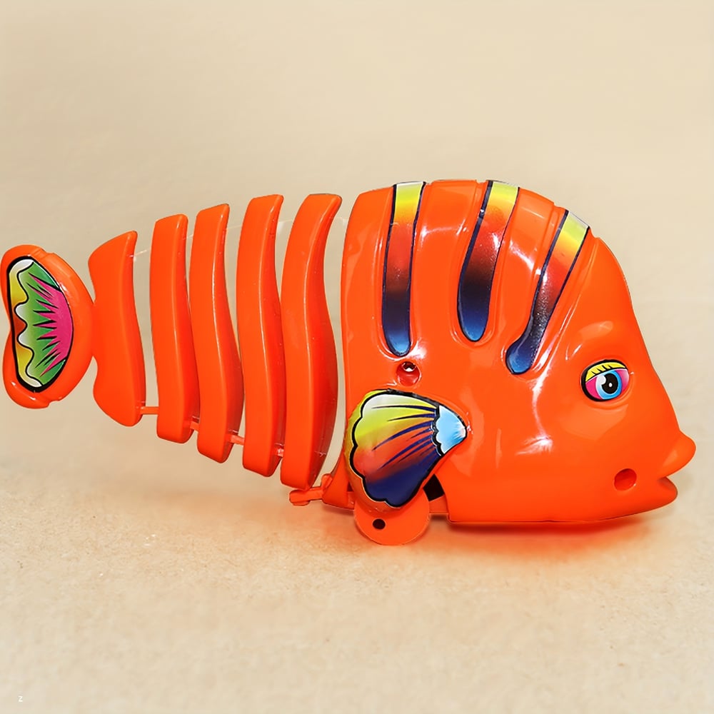 1+1 GRATIS | Wind-Up Wiggle Fisch Spielzeug – Wackelspaß für Babys