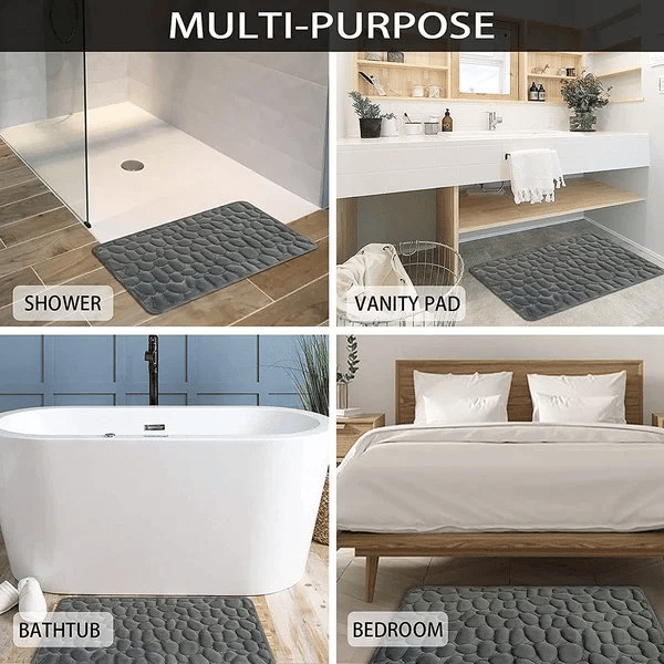 Pebblify™ - Prägung Badezimmer-Badmatte