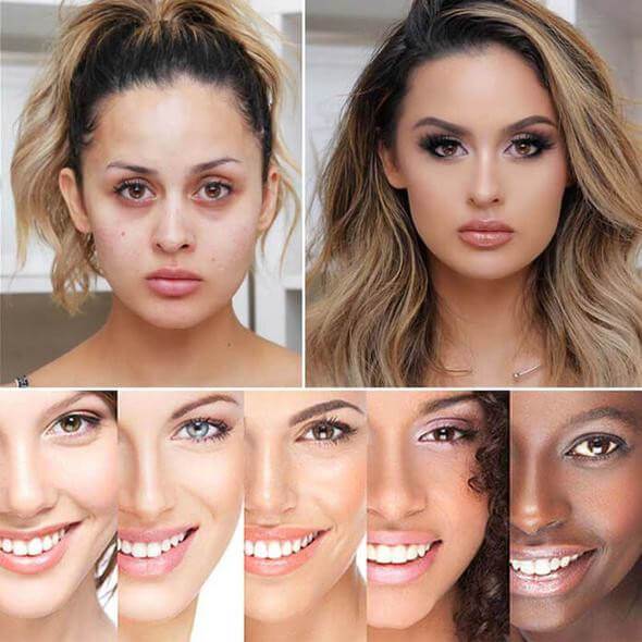 GlowBlend - Nie wieder klebriges und fettiges Make-up |  1+1 GRATIS