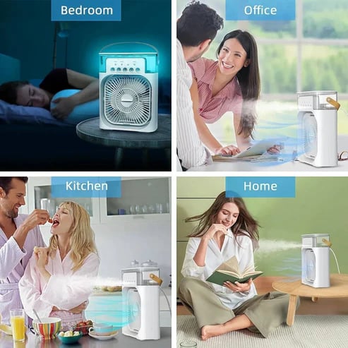 Chillora™ - Tragbarer Luftbefeuchter Ventilator Klimaanlage