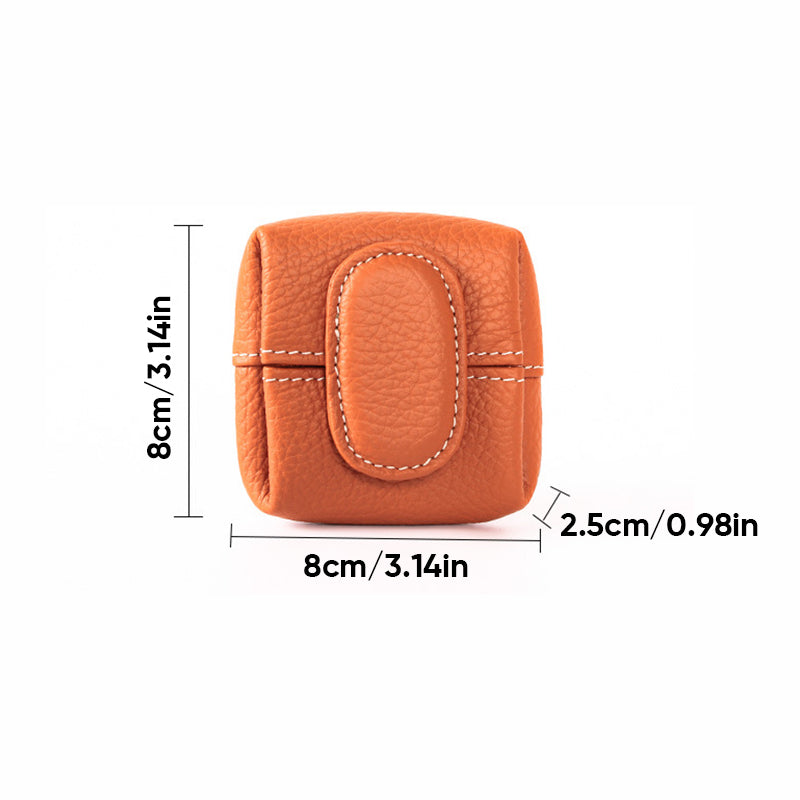 Elegante Mini-Leder-Geldbörse für den Alltag