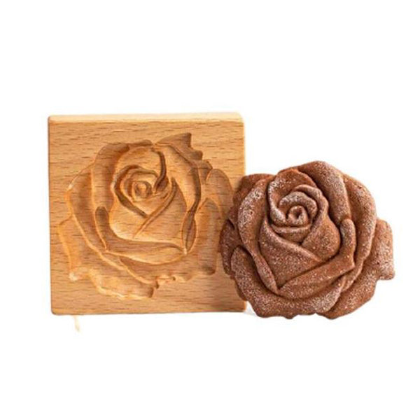 CarveBake - Plätzchenform mit Holzgravur Embossing, Form für Plätzchen [Letzter Tag Rabatt]