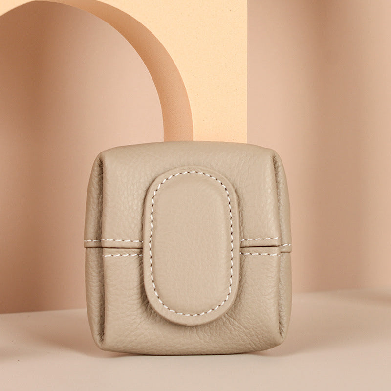 Elegante Mini-Leder-Geldbörse für den Alltag