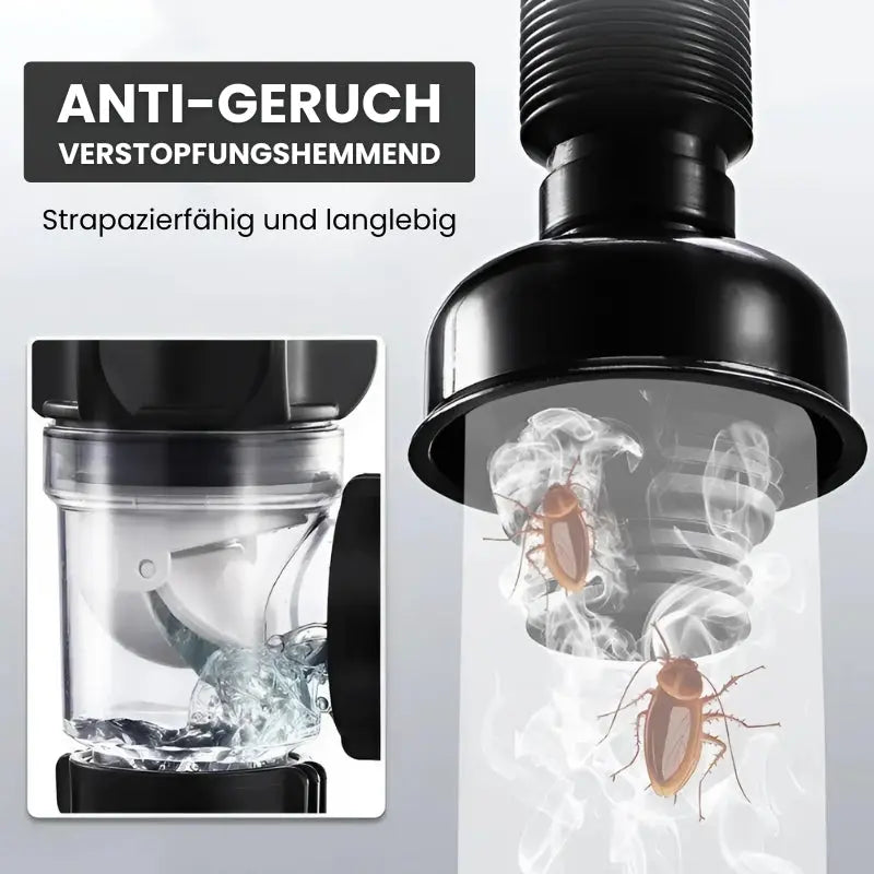FlowShield™ — Genießen Sie mühelose, geruchsfreie Abläufe, die ein Leben lang halten
