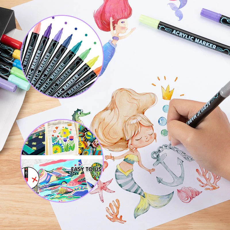 ArtMarker™ — Verwandle jede Oberfläche in ein dauerhaftes Meisterwerk aus Farbe und Kreativität