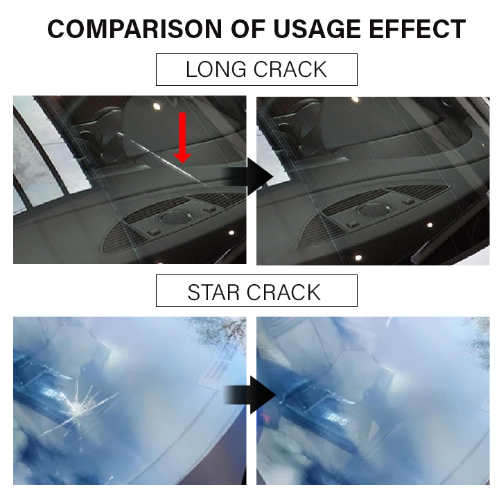 1+1 GRATIS | ClearShield Repair™ — Risse sofort stoppen und wieder sicher fahren
