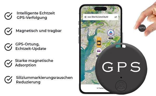 1+1 GRATIS | SteadiTrack™ Mini GPS — Sofortige Sicherheit, genau zu wissen, wo sich geliebte Menschen und Wertgegenstände befinden