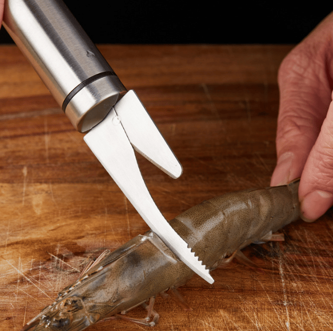1+1 GRATIS | Multifunktionales Garnelenschnur-Fischmaul-Messer