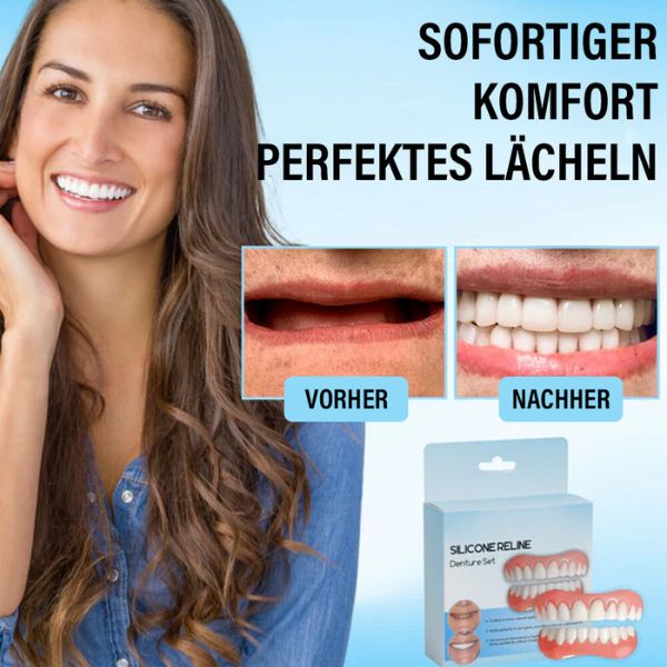 1+1 GRATIS | Silikon-Reline Bit Set™ - Für langanhaltenden Komfort, eine optimale Passform und ein strahlendes Lächeln!