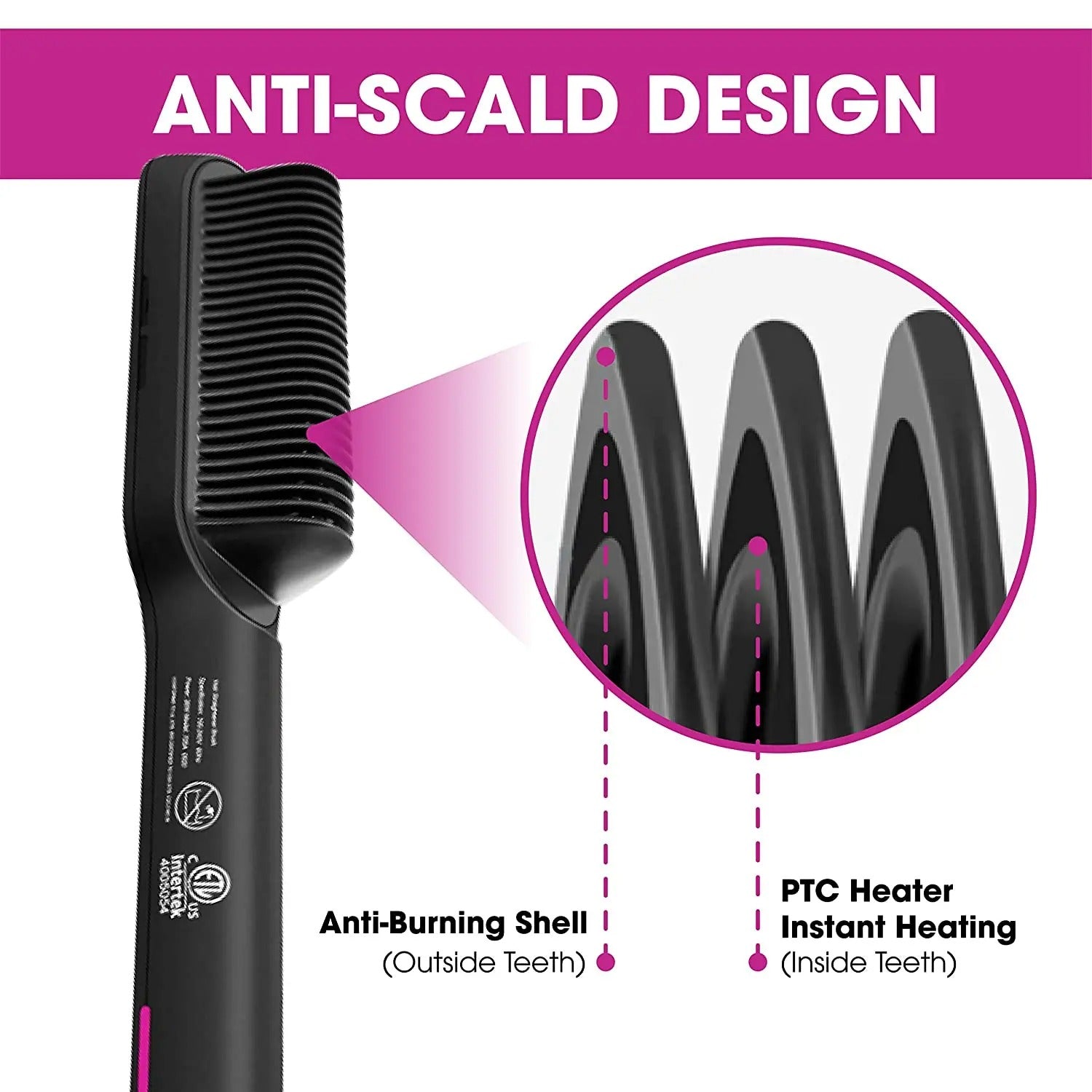 StylerPro™ - Mini-Haarglätter-Bürste (50% RABATT)