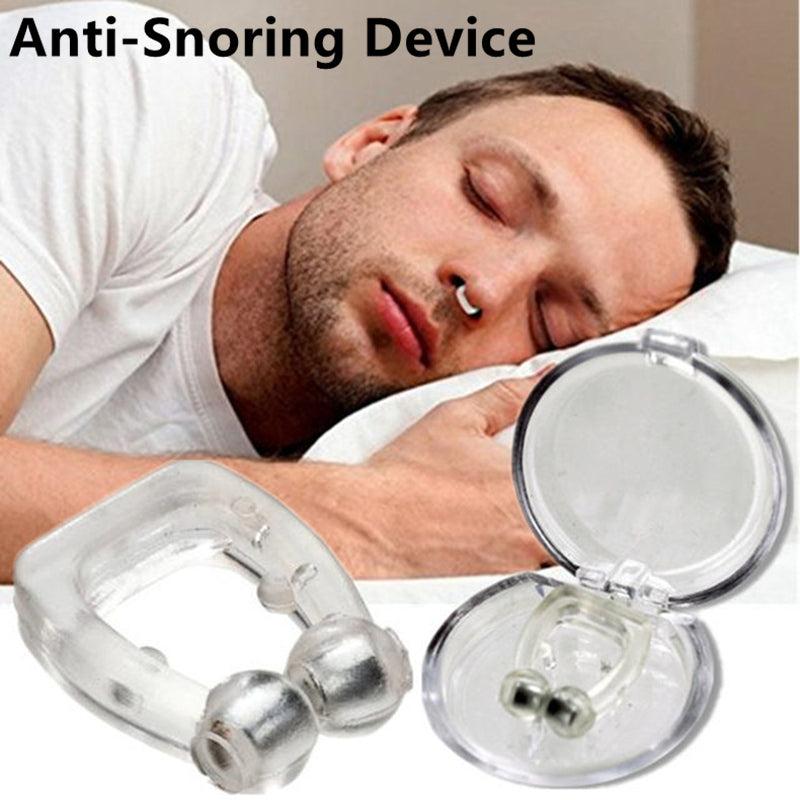 1+1 Gratis | Magnetische Nase Anti-Schnarch-Gerät™ - Verbesserung der Schlafhilfe Apnoe