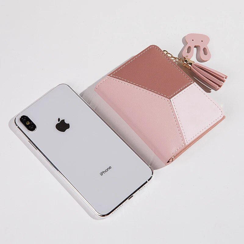 Hue Wallet™ | Kleine Geldbörse mit geometrischem Muster für die moderne Frau!