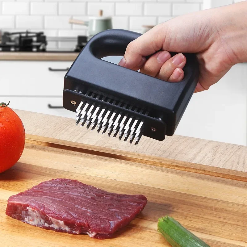 TenderPro™ - 48 Edelstahlklingen manueller Fleischhammer