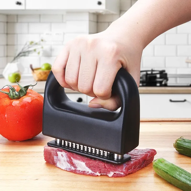 TenderPro™ - 48 Edelstahlklingen manueller Fleischhammer