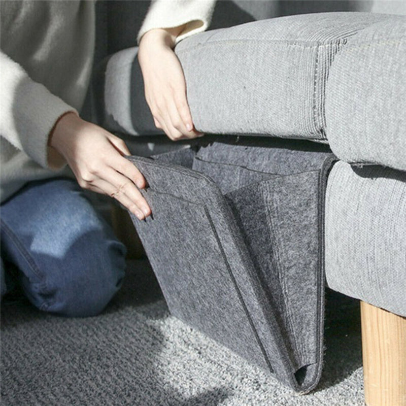 1+1 GRATIS | Hängende Bett-Organizer – Platzsparende Aufbewahrung mit großen Taschen