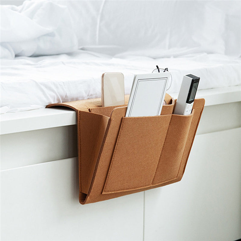 1+1 GRATIS | Hängende Bett-Organizer – Platzsparende Aufbewahrung mit großen Taschen
