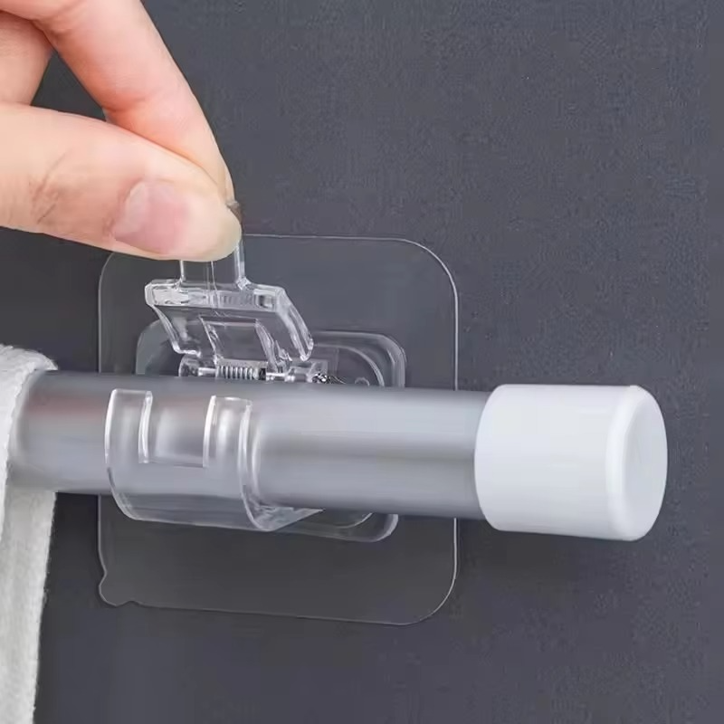 Stickra™ | Werkzeuglose Vorhangaufhängung mit starkem, nahtlosem Halt (3+3 GRATIS)