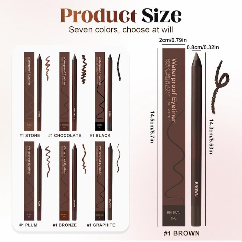 1+1 GRATIS | Luvona™ Eyeliner, der Hitze, Schweiß und Tränen Trotzt