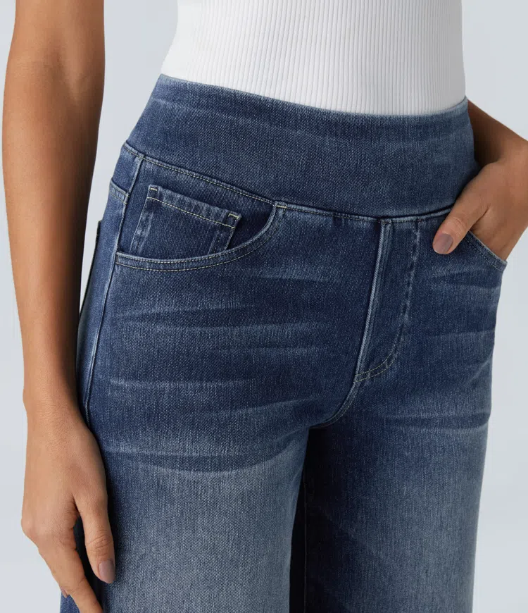 Mel™ - Bequeme Jeans mit hohem Bund