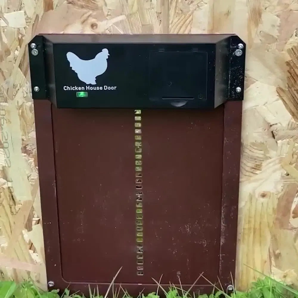 Chicken Door™ – Automatische Hühnerstalltür mit Lichtsensor